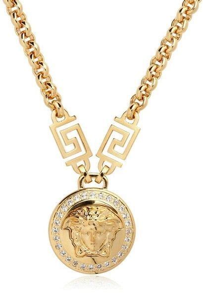 versace solid gold chains for men|Versace gold chain men.